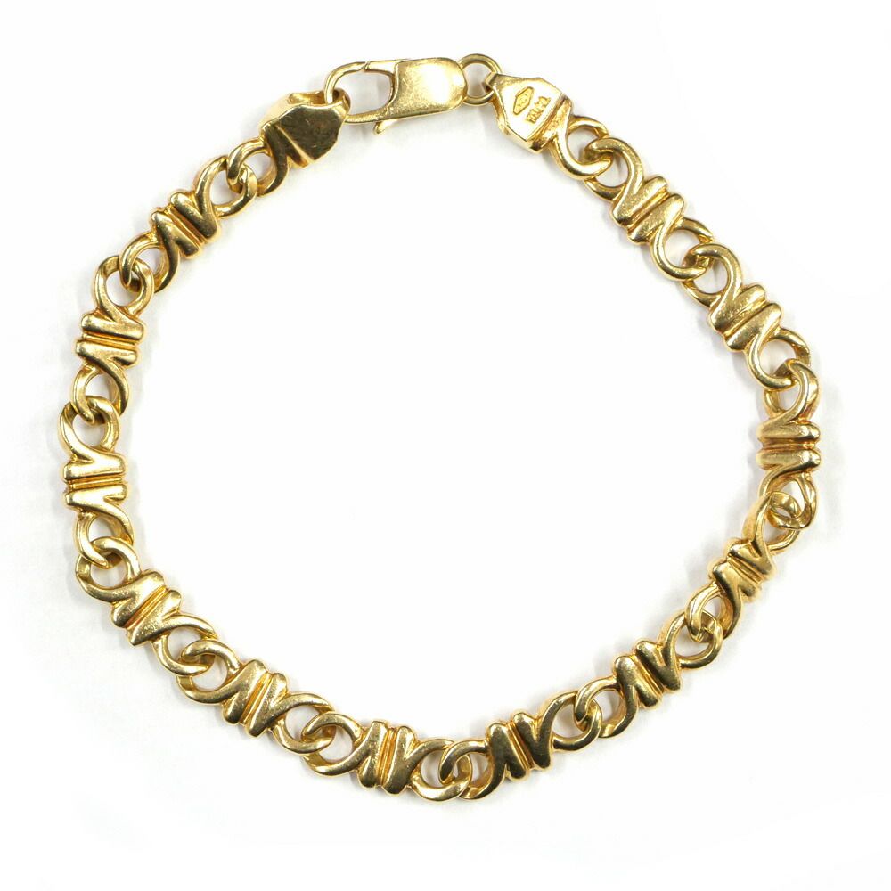 Tiffany Bracelet K18 750 19.6G