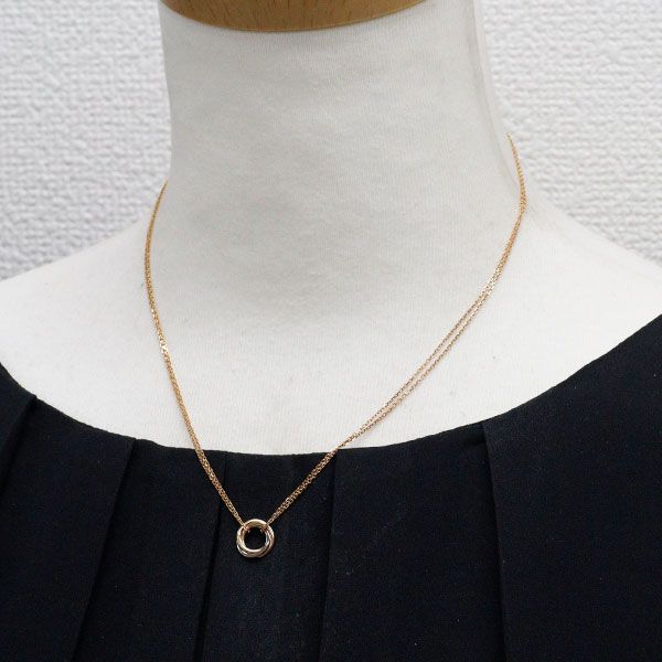 Cartier Necklace K18Yg/Wg/Pg