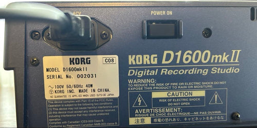 Korg Others D1600 Mk Ll