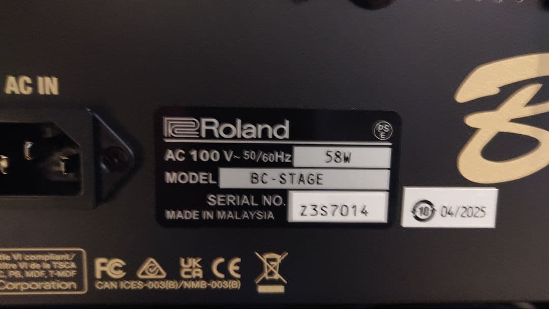 Roland Guitar Amplifiers Blues Cube Stage