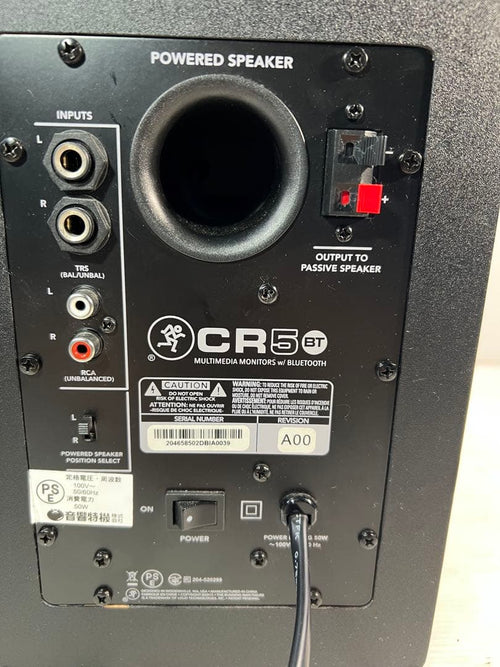 Mackie Studio Monitor Speakers Cr5