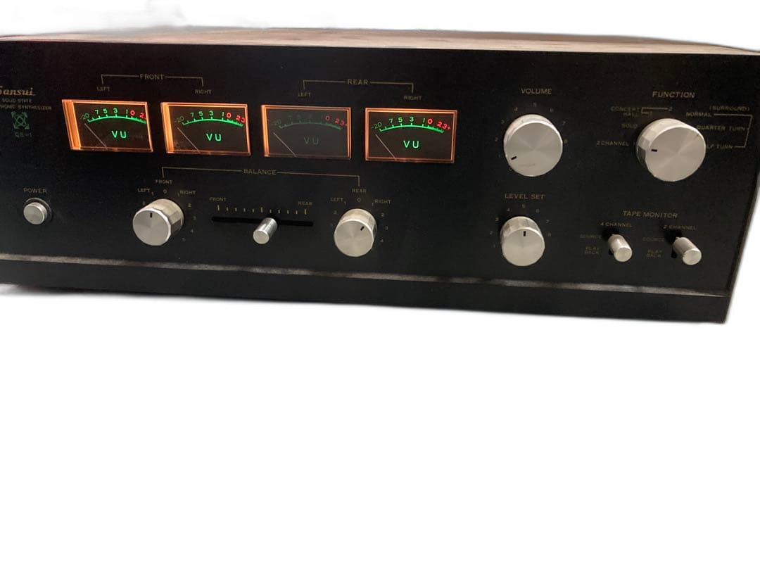 Sansui Premium Amplifier L)Sansui Qs-1 4