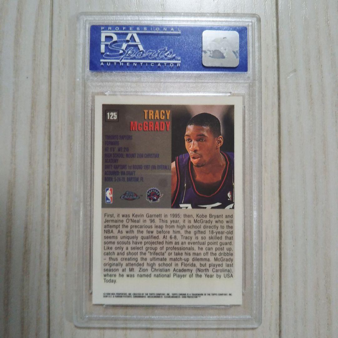 Nba Mint 9 Tracy Mcgrady Topps Chrome Rc
