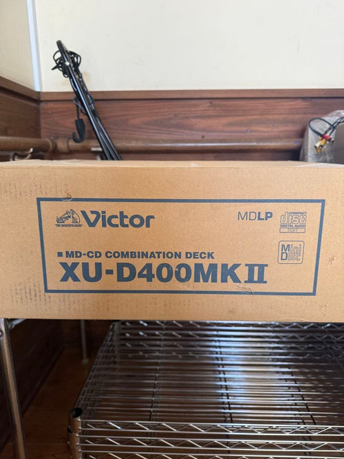Victor Cd Md Cassette Deck Xu-D400Mkii Md-Cd