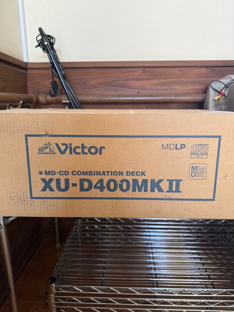 Victor Cd Md Cassette Deck Xu-D400Mkii Md-Cd