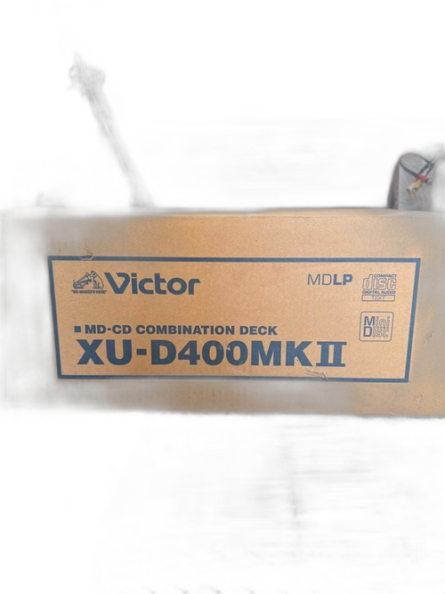 Victor Cd Md Cassette Deck Xu-D400Mkii Md-Cd