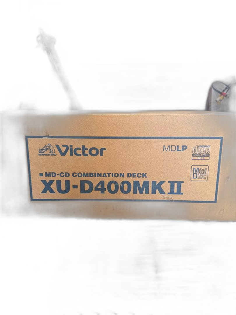 Victor Cd Md Cassette Deck Xu-D400Mkii Md-Cd