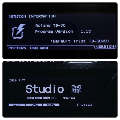 Electronic Drums Roland Td-30 V1.13(