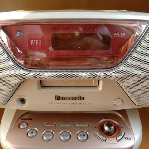 Panasonic Cd Md Cassette Deck Rx-Mdx61