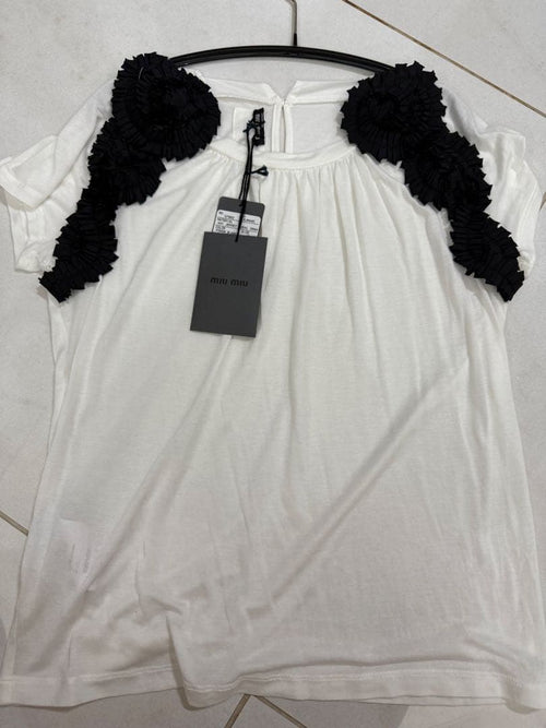 Miu Short-Sleeve T M