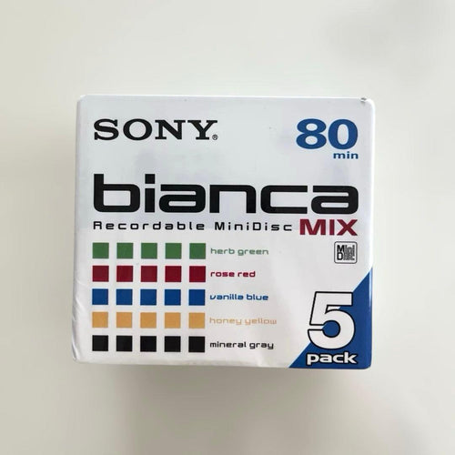 Sony Md Bianca Minidisc 5Mdw80Bax (80 5