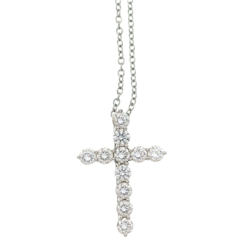 Tiffany Necklace Co. Pt950 11P