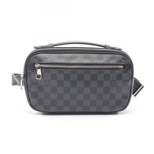 Louis Vuitton Body Bag Waist Pouch N41289 Pvc Used B