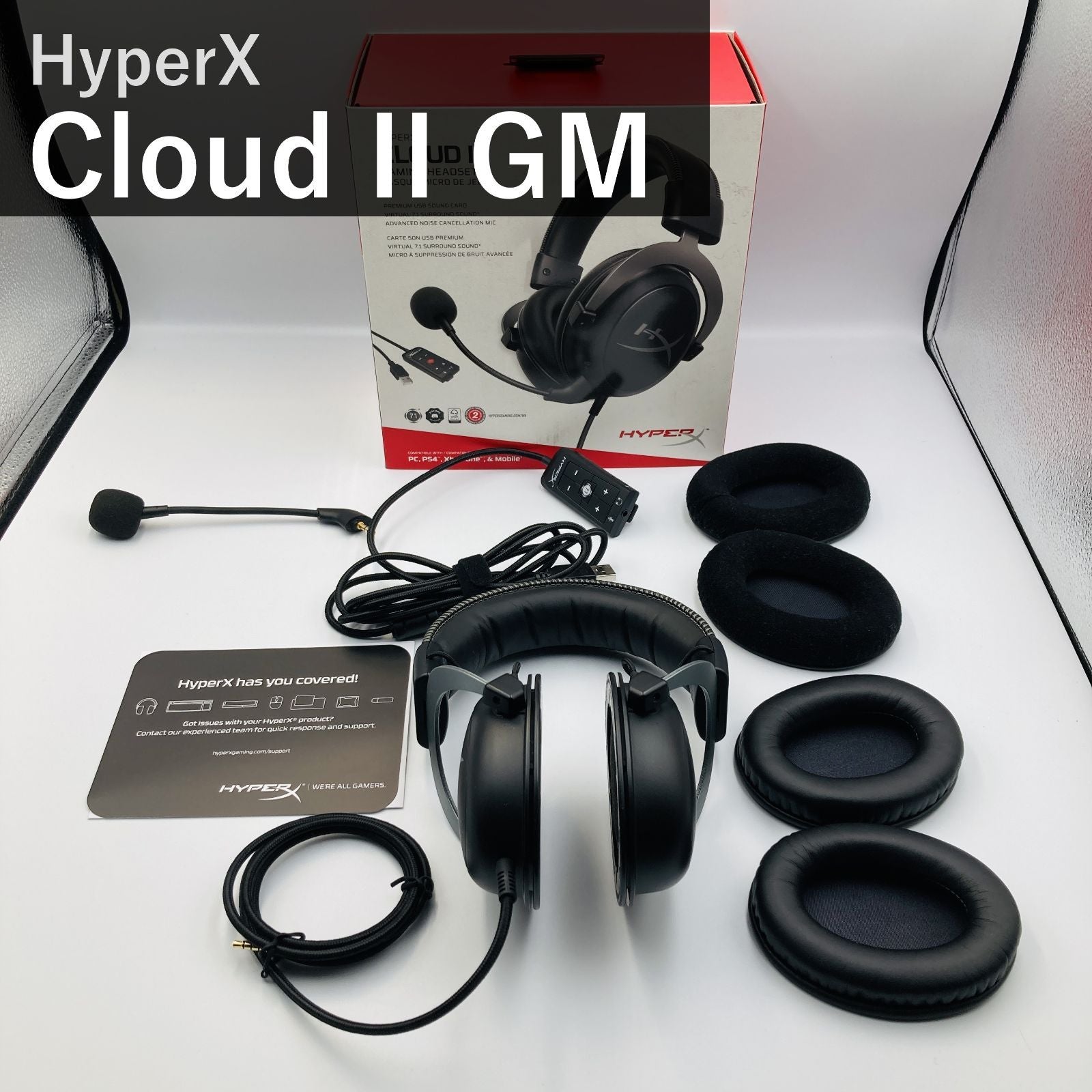 Kingston Gaming Headphone Headset Hyperx Cloud Ii 2 Khx-Hscp-Gm 7.1Ch Usb Pc