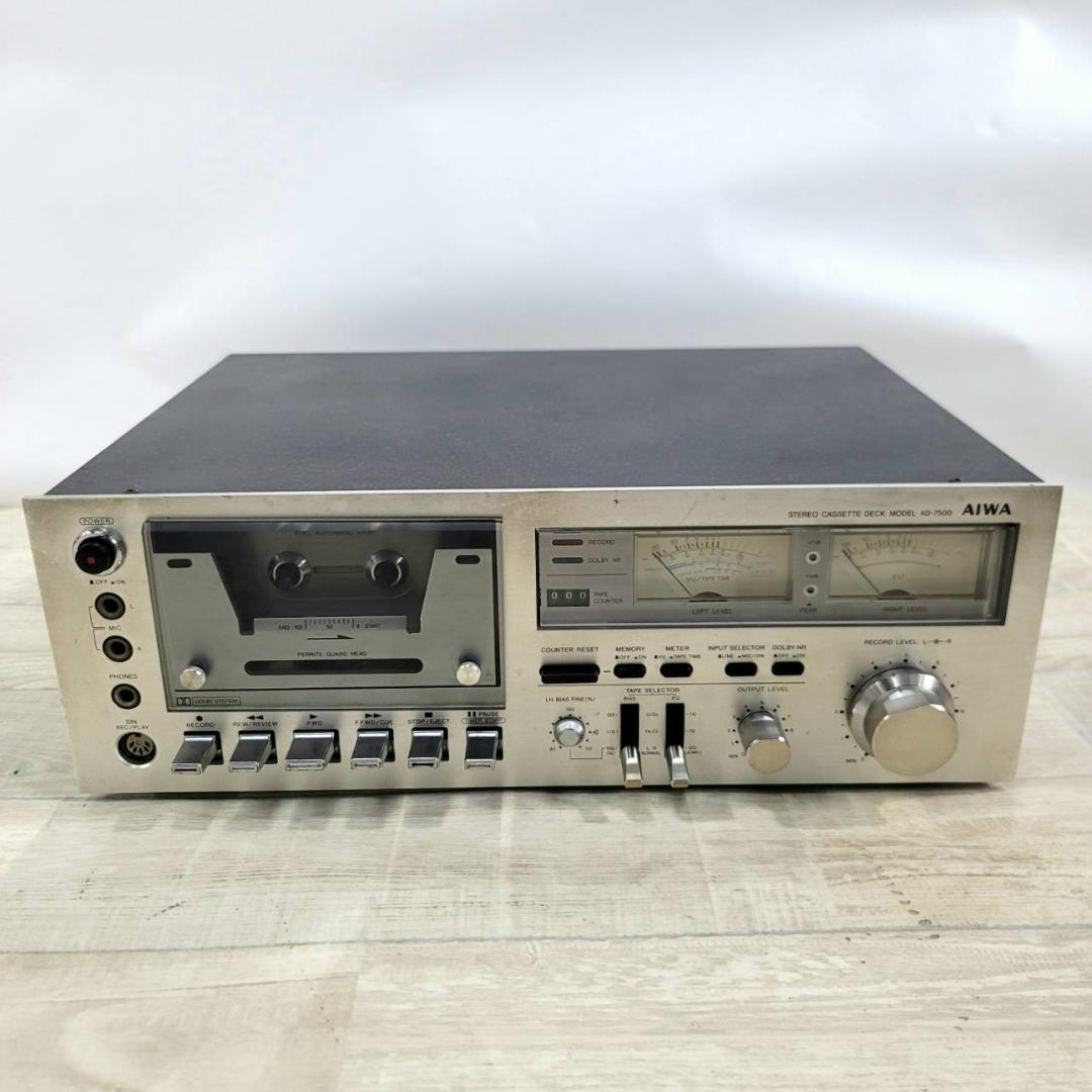 Aiwa Cd, Md Cassette Decks Ad-7500