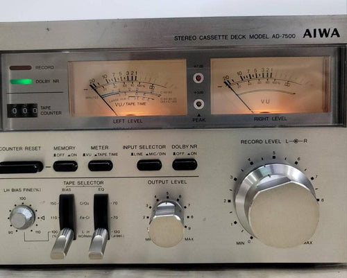 Aiwa Cd, Md Cassette Decks Ad-7500