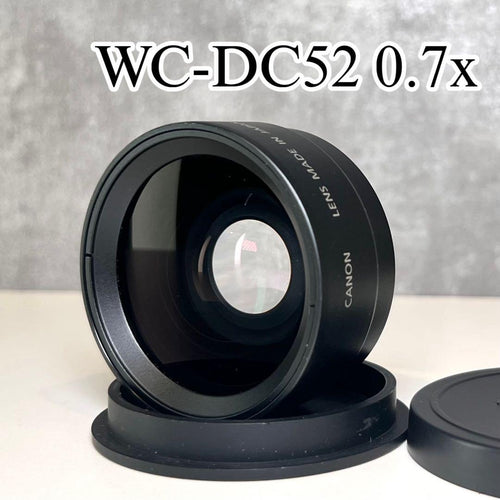 Canon Conversion Converter Lenses Wc-Dc52 0.7X