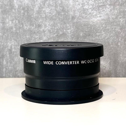 Canon Conversion Converter Lenses Wc-Dc52 0.7X