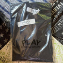 Play Comme Des Garcons Sweatshirts Gar Ons Black Triple