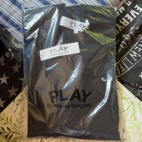 Play Comme Des Garcons Sweatshirts Gar Ons Black Triple