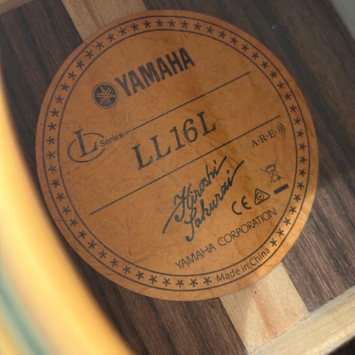 Yamaha Acoustic Guitars Ll16L Are