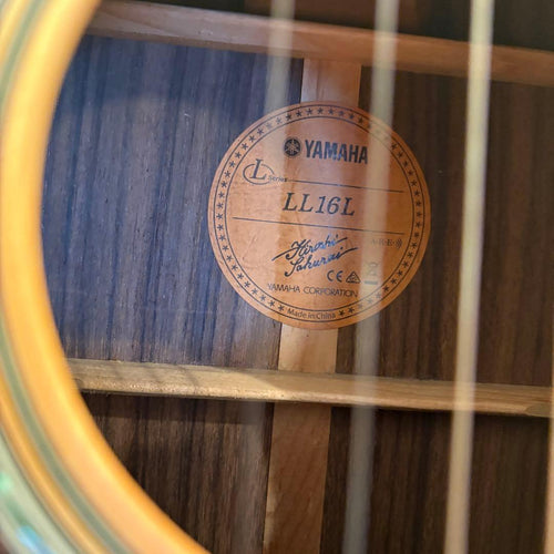 Yamaha Acoustic Guitars Ll16L Are