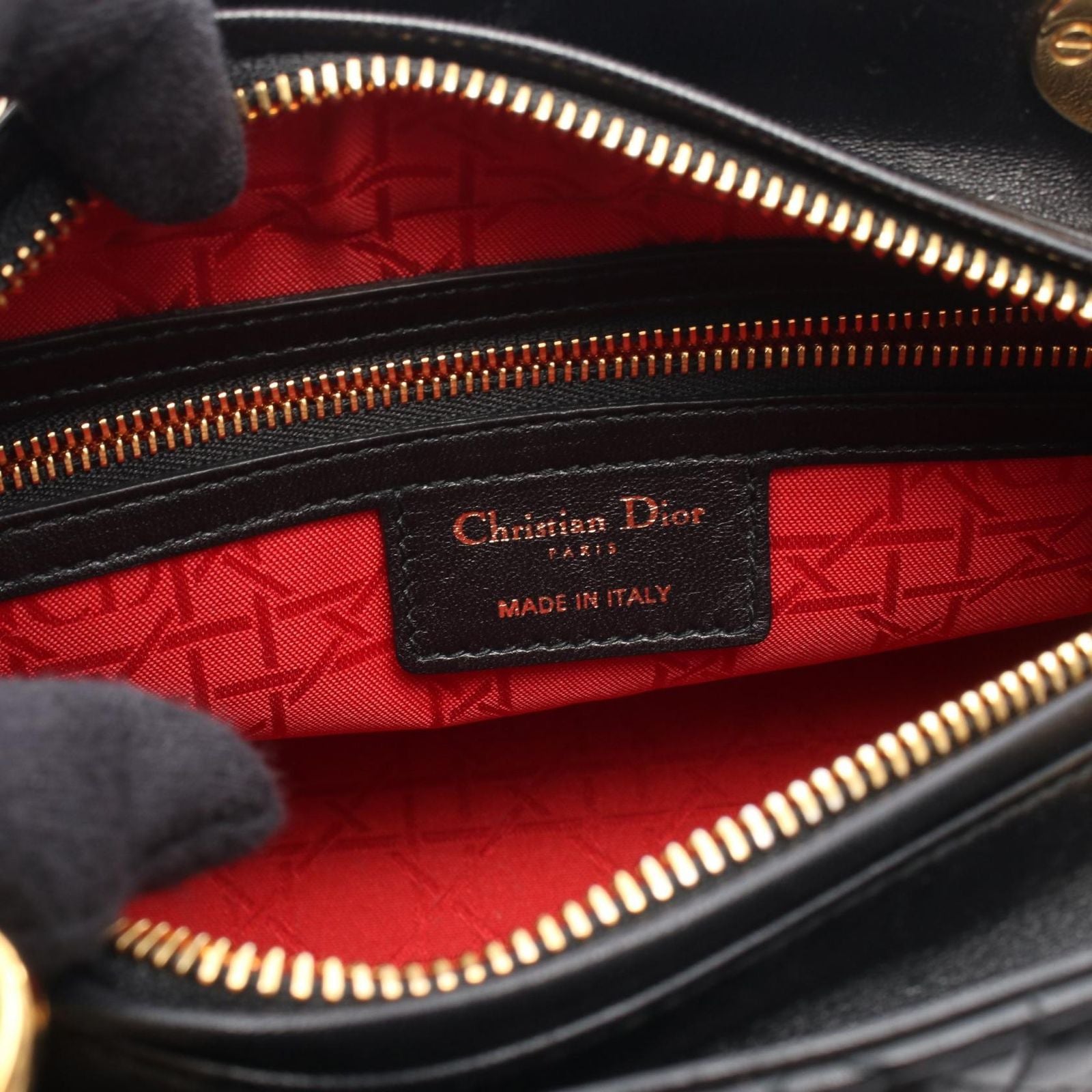 Christian Dior Handbag Lady 2Way Used A