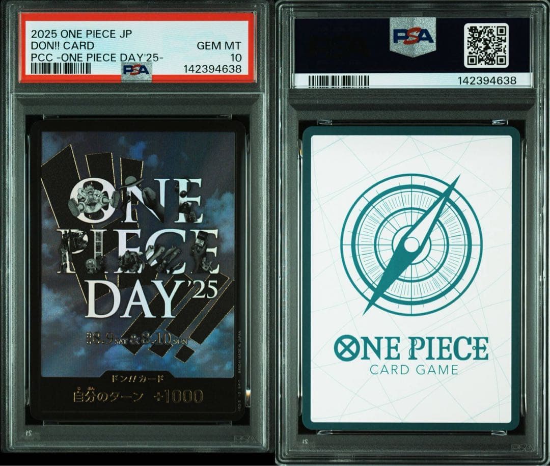 One -Piece Card Game Psa10One Day'25