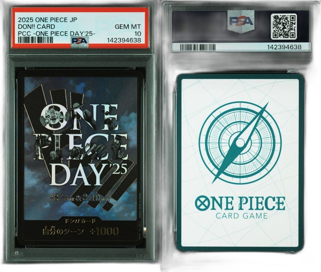 One -Piece Card Game Psa10One Day'25