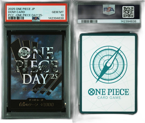 One -Piece Card Game Psa10One Day'25