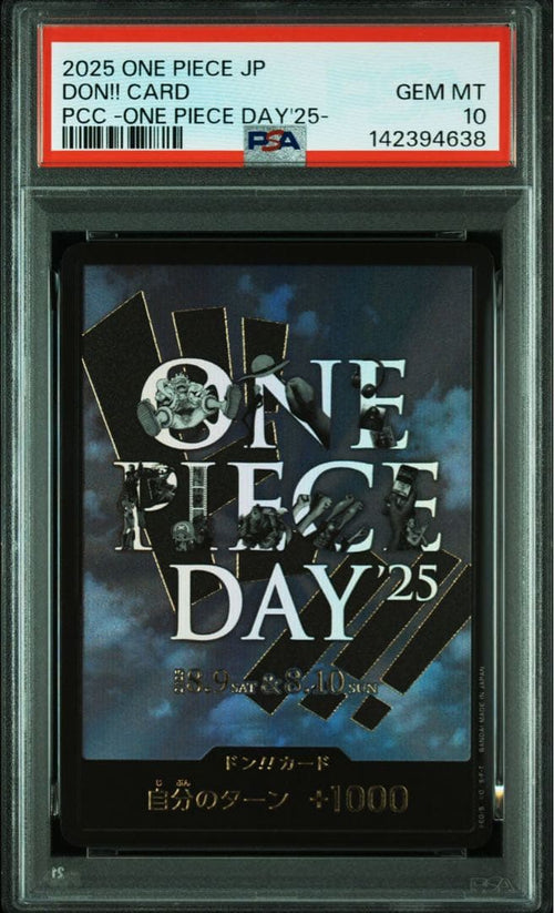 One -Piece Card Game Psa10One Day'25