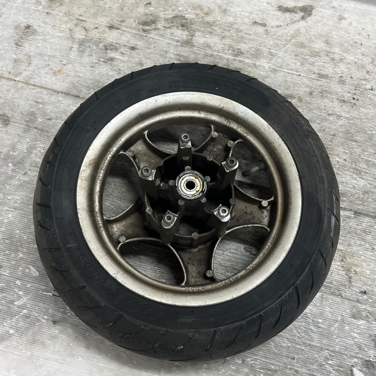 Yamaha Wheel 125 5Ca