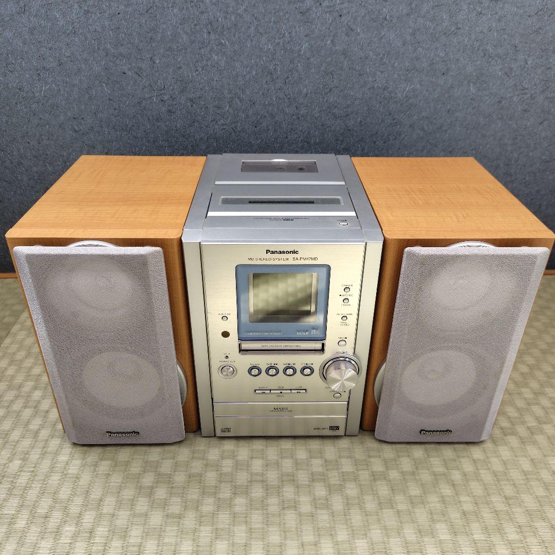 Panasonic Mini -Component Md Cd Sc-Pm47Md[