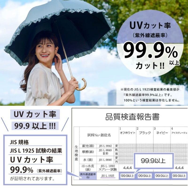 Pink Trick Parasol 2Way 100% 2 Uv