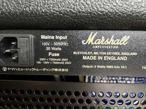 Marshall Guitar Amplifier Class5 (C5) 5W