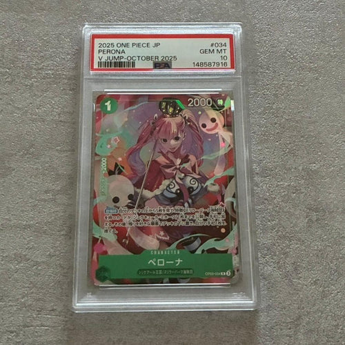 One -Piece Card Game Psa10 R [Op09-034]