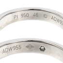 Cartier Others Pt950 1P B4051346 6 46 4.4G