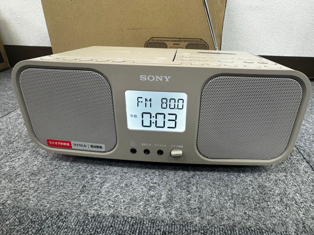 Radio And Boombox Sony Cfd-S401