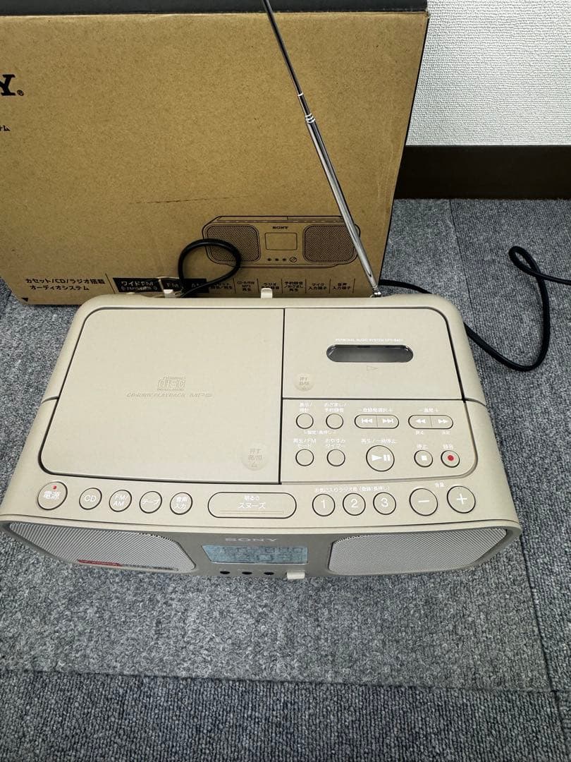 Radio And Boombox Sony Cfd-S401