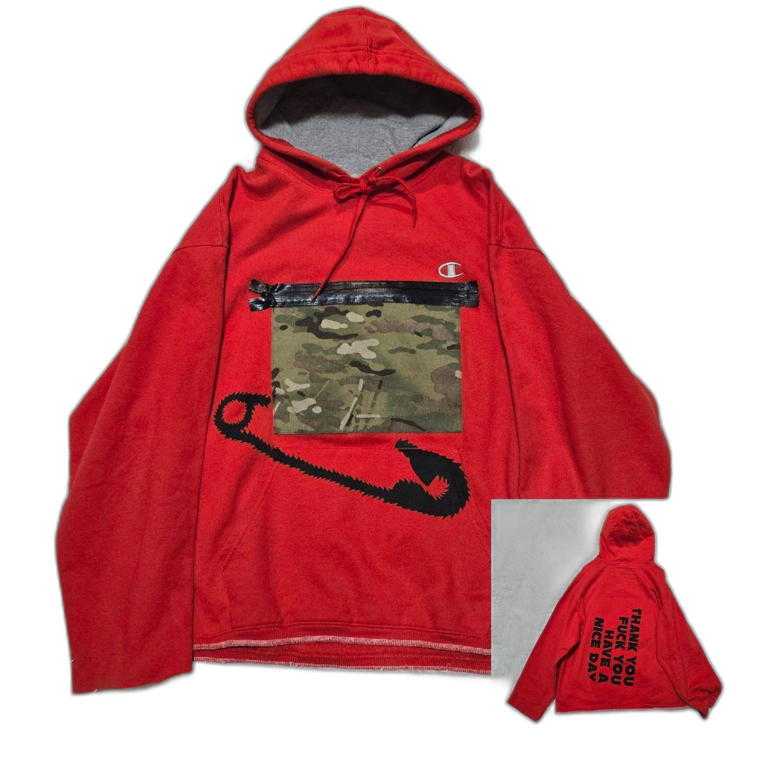 Champion Hoodie Ryuji Kamiyama Remake