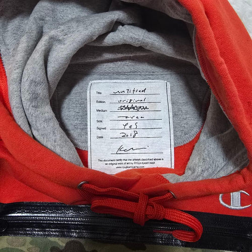 Champion Hoodie Ryuji Kamiyama Remake