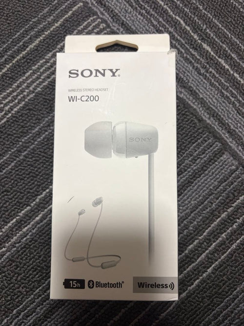 Sony Wireless Earphone Wi-C200 15