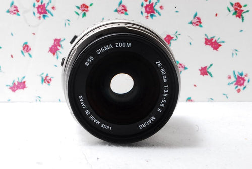 Lens (Zoom) 28-80Mm Sigma Canon