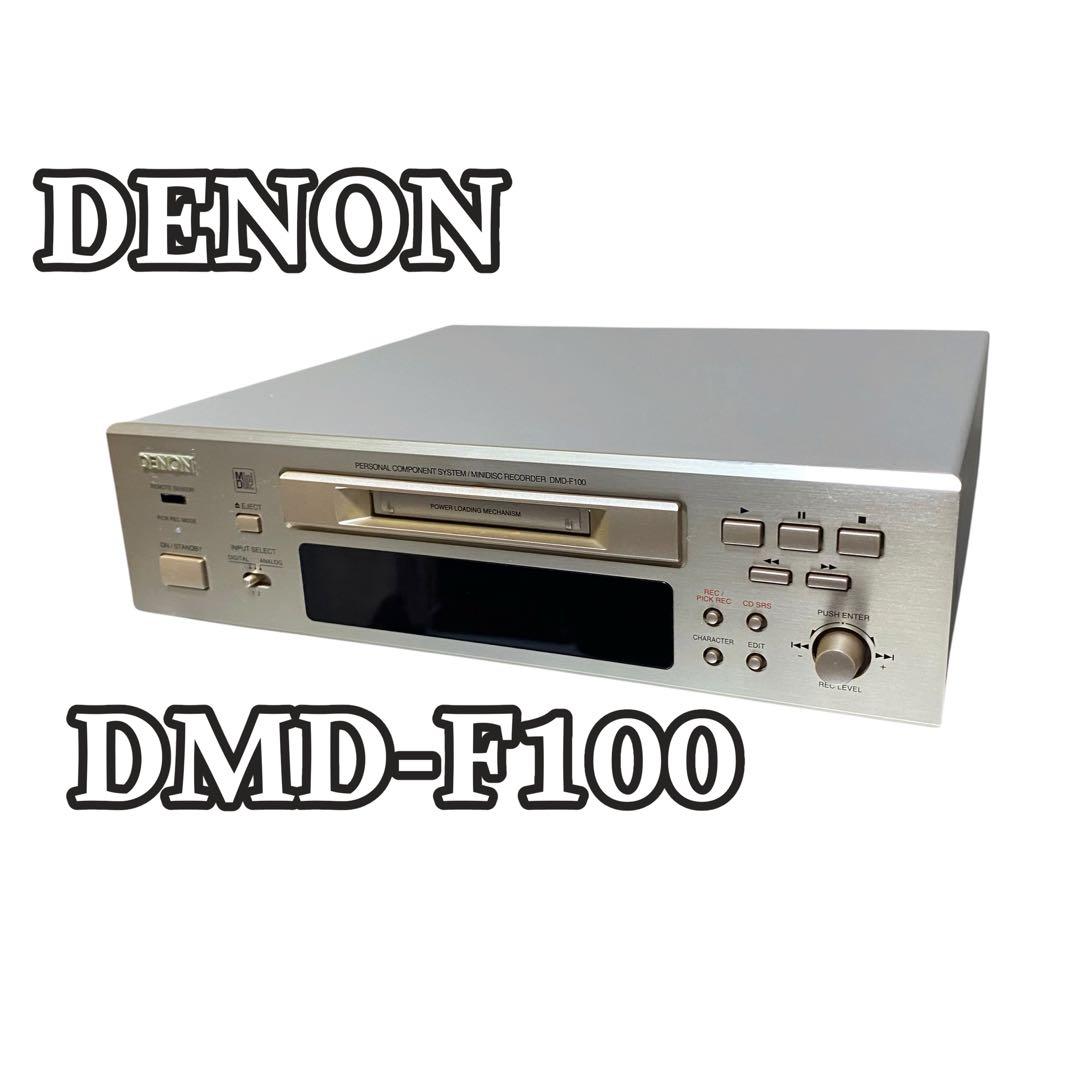 Denon Cd Md Cassette Deck Dmd-F100