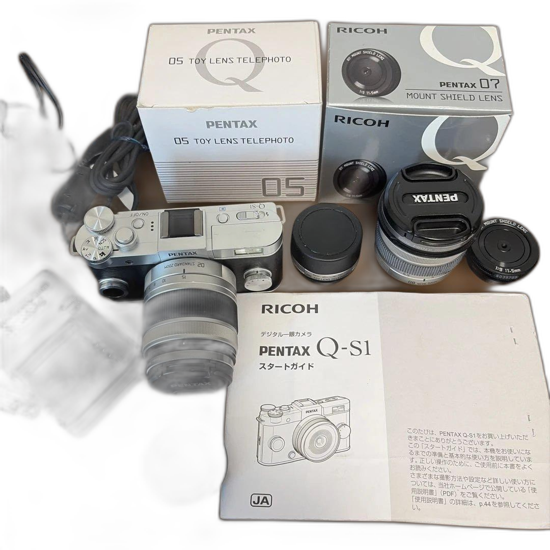 Ricoh Mirrorless Interchangeable Lips Pentax Q-S1
