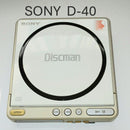 Sony Portable Cd Players Discman D-40