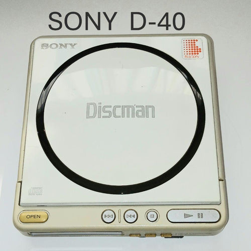 Sony Portable Cd Players Discman D-40