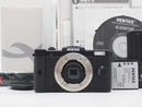 Pentax Mirrorless Interchangeable Lips Q 12.4Mp Digital Camera Black 423 Shots