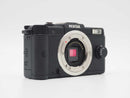 Pentax Mirrorless Interchangeable Lips Q 12.4Mp Digital Camera Black 423 Shots