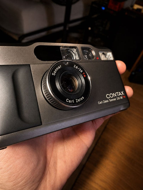 Contax Compact Cameras (Film) T2 Black Carl Zeiss